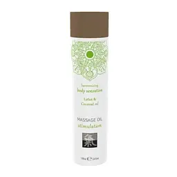 Масажна олія Shiatsu Lotus & Coconut Oil з ароматом лотоса та кокоса, 100 мл - мініатюра 3