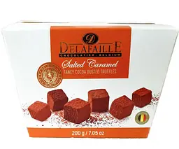 Цукерки трюфель Delafaille SeaSalt & Caramel 200г.