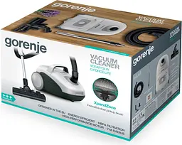 Пилосос Gorenje VCEA21GLW TPC01 (678490) - мініатюра 6