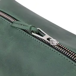 Шкіряна косметичка унісекс Grande Pelle 11573 зелений - мініатюра 9