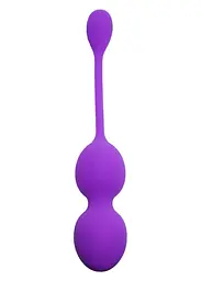 Вагінальні віброкульки Vibrating Kegel Balls Purple, 32 мм, 80 г