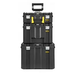 Ящик для інструмента модульний Stanley FatMax Pro-stack 3 секції на колесах (FMST75753-9) - мініатюра 2
