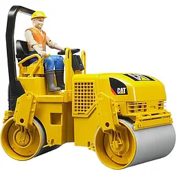Іграшкова машинка Bruder Каток Cat 1:16 (02433) - мініатюра 3
