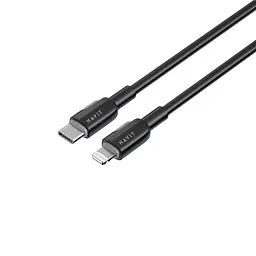 Кабель Havit CB309C PD30W USB-C - Lightning 1 м чорний (HV-CB309C) - мініатюра 4
