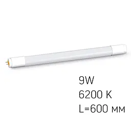 LED-лампа Videx T8b 9W 0.6M 6200K матова (23374-000) - мініатюра 2