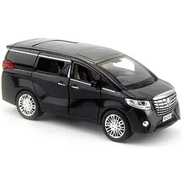 Колекційна металева модель автомобіля АвтоЕксперт Toyota Alphard з інерцією, світлом та звуком 1:24 - мініатюра 7