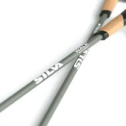 Палки для скандинавської ходьби Silva Walking Poles Aluminum Cork 140 Сірий - мініатюра 2