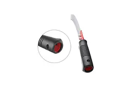Пила ручна для обрізки гілок садова Intertool HT-3150 350 мм x 7 T x 1" x 3D з гаком - мініатюра 7