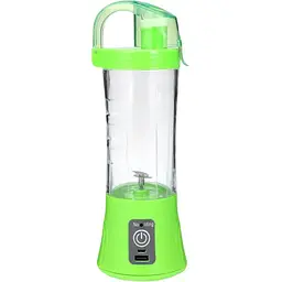 Фітнес блендер Q&Q Qllipin Juice Cup OL-602 акумуляторний портативний з поїлкою зелений