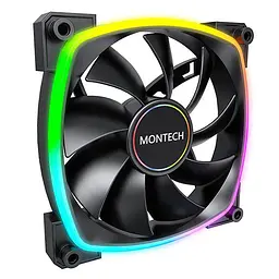 Корпусний вентилятор 140MM AX140 PWM BLACK MONTECH