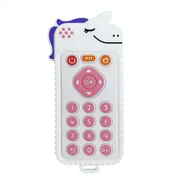 Силіконовий прорізувач пульт "Єдиноріг" Mega Zayka MGZ-0425(White)