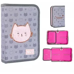 Пенал жорсткий Yes одинарний із клапаном HP-03 Cat Yes