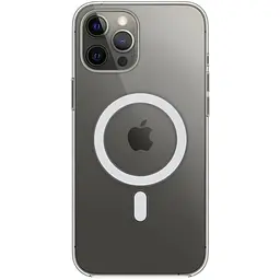 Оригінальний протиударний чохол Apple Clear Case MagSafe MHLN3ZM/A для iPhone 12 Pro Max (6.7") Прозорий - мініатюра 7
