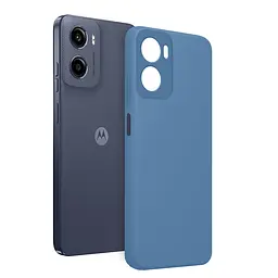 Чохол MAKE Motorola G05/E15 Silicone Denim Blue - мініатюра 4