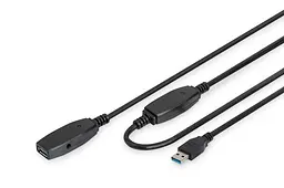 Кабель активний Assmann USB3 20 M DA-73107 Black - мініатюра 4