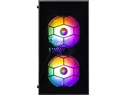 Корпус 1stPlayer X1-BK-3F1 Black (X1-BK-3F1-PS-600FK) - миниатюра 3