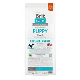 Сухий корм Brit Care Dog Hypoallergenic Puppy для цуценят, гіпоалергенний з ягням, 12 кг - мініатюра 3