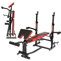 Лавка для жиму York Fitness ASPIRE 220 з стійкою для штанги та партою Скотта - мініатюра 6
