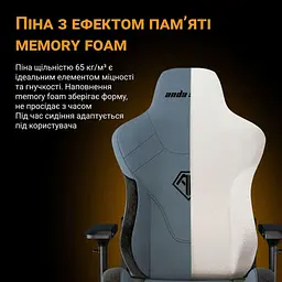 Ігрове крісло Anda Seat T-Pro 2 XL Black (AD12XLLA-01-B-F) - мініатюра 11