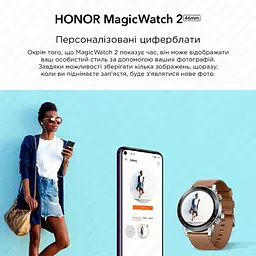 Смарт-годинник Honor Magic Watch 2 46mm Charcoal Black (MNS-B39) - мініатюра 7