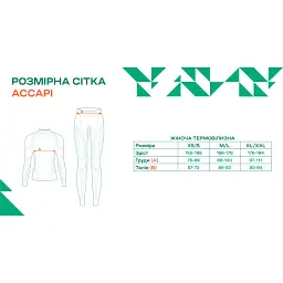 Кальсони Accapi X-Country XS/S Military - мініатюра 4