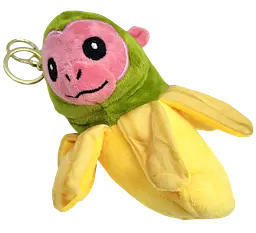 Шимпанзіні Бананіні Chimpanzini Bananini Плюшева м'яка іграшка 18см брелок колекція Італійський мем з Тік Току - мініатюра 2