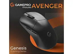 Миша GamePro Genesis Avenger Black (GM096B) - мініатюра 6