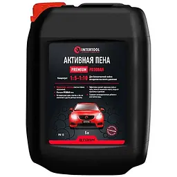 Піна активна для безконтактного миття автотранспорту Intertool Storm 5л x 1:8-1:12 концентрат