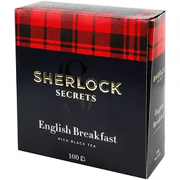 Чай чорний Sherlock Secrets English Breakfast 100 шт. х 2 г - мініатюра 3