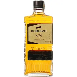 Коньяк України Koblevo VS 3 зірки, 40%, 0,35 л - мініатюра 2