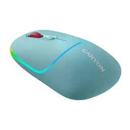 Мишка Canyon MW-22 Dual Band RGB Wireless Dark Cyan (CNS-CMSW22DC) - мініатюра 4