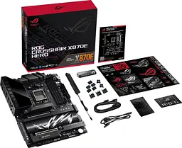 Материнська плата ASUS ROG CROSSHAIR X870E HERO (ROG CROSSHAIR X870E HERO) (Socket AM5, AMD X870E, ATX) - мініатюра 7