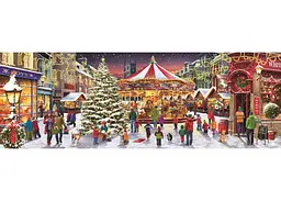 Пазл Clementoni Classic Christmas Collection: Різдво (Classic Christmas Collection - Christmas Panorama Puzzle - 1000 pcs.), 1000 ел. (панорама) (39928) - мініатюра 2