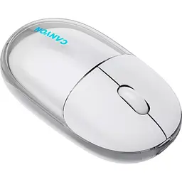 Миша Canyon OnClick 24 BT/ Wireless Transparent/White (CNS-CMSW24W) - мініатюра 3