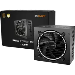 Блок живлення 1200 Вт, be quiet! Pure Power 13 M, Black, модульный (BP029EU) - мініатюра 3