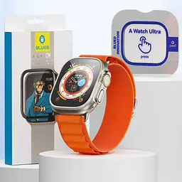 Захисне скло Blueo Corning Gorilla Glass для Apple Watch Ultra 1/2/3 49mm Black [162955] - мініатюра 7