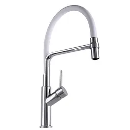 Змішувач для кухні Globus Lux Denver Flex GDF-32-00-03 Білий - мініатюра 4