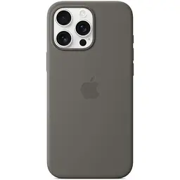 Силіконовий чохол CasePro Silicone Case з MagSafe Stone Gray для iPhone 16 Pro Max - мініатюра 4