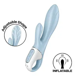 Вібратор Satisfyer Air Pump Bunny 1 - мініатюра 3