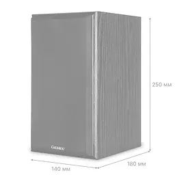 Колонки Gemix TF - 611 Black 2.0 сателіти 2 x 18 Вт, МДФ, функція 3D, живлення від мережі 220V, керування ззаду - мініатюра 6