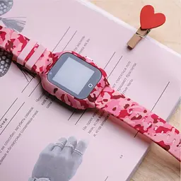 Дитячий розумний GPS годинник з відеодзвінком Wonlex KT22s Pink (SBWKT22SP) - мініатюра 6