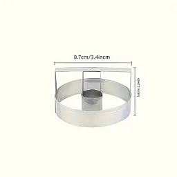 Форма для пончиків та донатів з нержавіючої сталі з ручкою, Kitchen Master 87340 - мініатюра 3