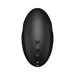 Вакуумний стимулятор клітора з вібрацією Satisfyer Vulva Lover 3 чорний - мініатюра 4