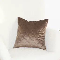 Подушка декоративна ТЕП Velour Chocolate 40 x 40 см (3-00437_34055) - мініатюра 3