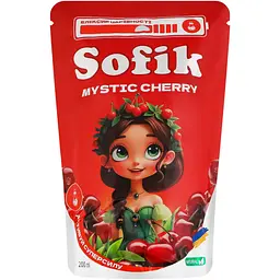 Напій соковий Sofik Mystic Cherry зі смаком вишні негазований 200 мл