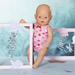 Одяг для ляльки Baby Born Боді S2 рожевий (830130-1) - мініатюра 5