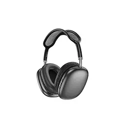 Бездротові накладні навушники BOROFONE BO22 Plus Elegant BT headphones Deep Space Gray - мініатюра 2