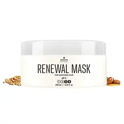 Маска Відновлення для пошкодженого ламкого волосся RENEWAL MASK ANAGANA 200 мл