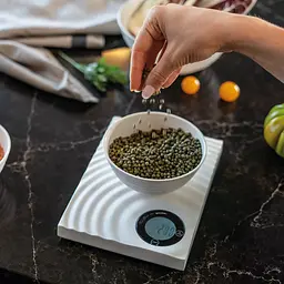 Ваги кухонні електронні Guzzini Ripples Icons білі (123600156) - мініатюра 5