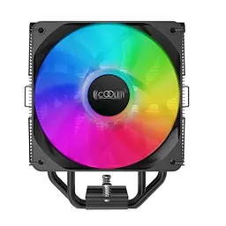 Кулер для процесора PcCooler PALADIN EX400 ARGB, Black, алюміній/мідь, 1x120 мм ARGB, для Intel 1700/1200/115x, AMD AM5/AM4, висота 157 мм, до 180 Вт - мініатюра 2